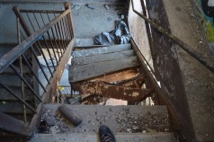 Collapsed Stairs